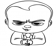 Printable the boss baby coloring pages
