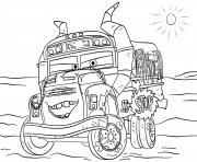 miss fritter from cars 3 disney coloring pages