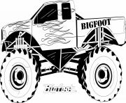 monster truck bigfoot big foot kids