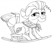 Printable granny smith my little pony coloring pages