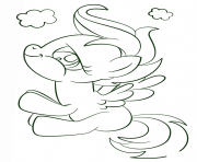 Printable scootaloo my little pony coloring pages