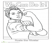 Rosie The Riveter We Can Do It