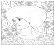 Angela Davis Power Girl