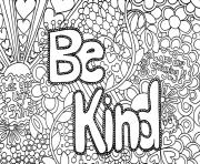 be kind word
