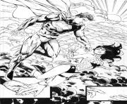 superman helps wonder woman by battinks dc comics