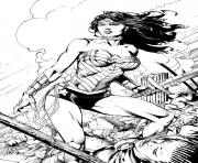wonder woman by battinks dc comics