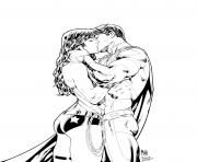 superman wonder woman amoureux 2017 dc comics