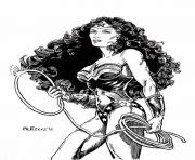 Wonder Woman Original art
