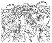 Printable Sailor Angels Coloring Page coloring pages
