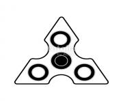 fidget spinner triangle