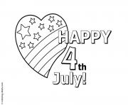 happy 4th july usa celebration