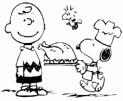 peanuts thanksgiving day snoopy