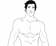 Printable arnold schwarzenegger celebrity coloring pages