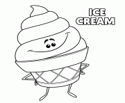 emoji movie icecream
