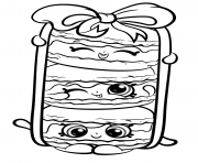 Printable Stack Le Macarons from Shopkins Season 8 coloring pages