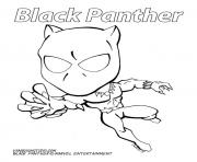 cartoon black panther marvel