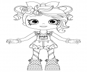 Rosie Bloom Colouring Page