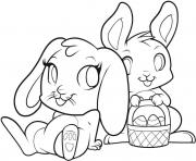 cute rabbits for easter