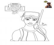 Fortnite Character 7 coloring pages