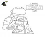 Printable Fortnite Character 4 coloring pages