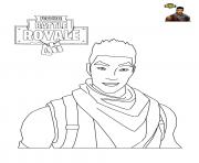 Printable Fortnite Character coloring pages
