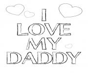 i love my daddy fathers day