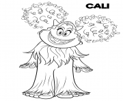 Printable Smallfoot Cali Cute Yet coloring pages