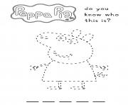peppa pig do you know who this is