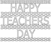 Happy Teachers Day kids