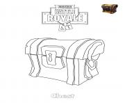Printable Chest Fortnite coloring pages