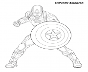captain america from the avengers