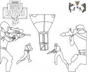 Printable supply drop fortnite battle royale coloring pages