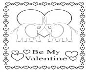 be my valentine elephants