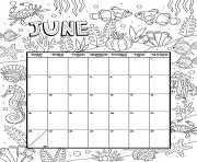 june calendar month