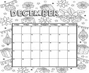 december calendar 2019 christmas