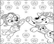 Printable Paw Patrol Ultimate Rescue Skye Marshall coloring pages