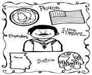 martin luther king day school themes peace freedom