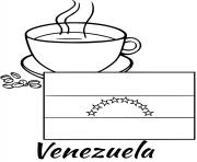 venezuela flag coffee