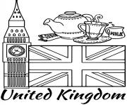united kingdom flag big ben