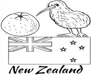 new zealand flag kiwi