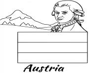 austria flag mozart