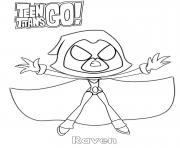 Raven Teen Titans Go Cartoon