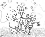 Spongebob and Patrick Happy Family