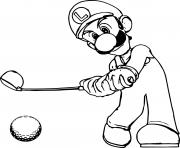 Super Mario Luigi Golf