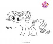Printable Rarity Crystal Empire My little pony coloring pages