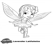 Printable Little Fairy Rainbow Rangers coloring pages