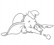 dumbo blows from his trunk