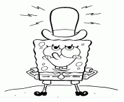 Spongebob in hat