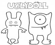 Printable ugly dolls comedy movie coloring pages