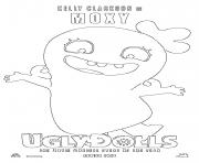 Printable kelly clarkson is moxy uglydolls coloring pages